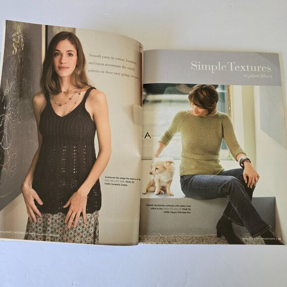 Interweave Knits Spring 2007 Magazine - Picture 6 of 16
